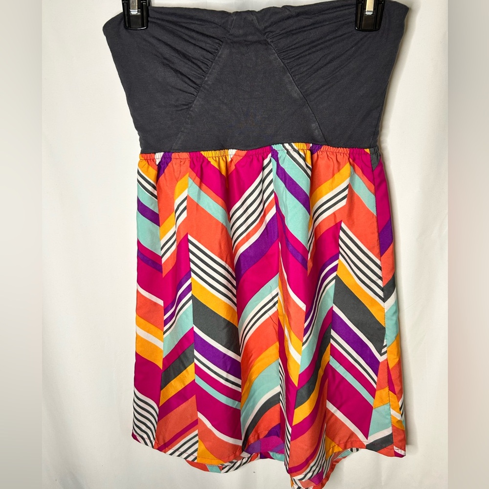 Roxy Y2K Strapless Mini Dress Size S